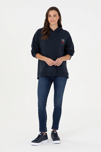 Худи с надписью - G082GL0820RC_GREEN Толстовка жен. (VR033, M)