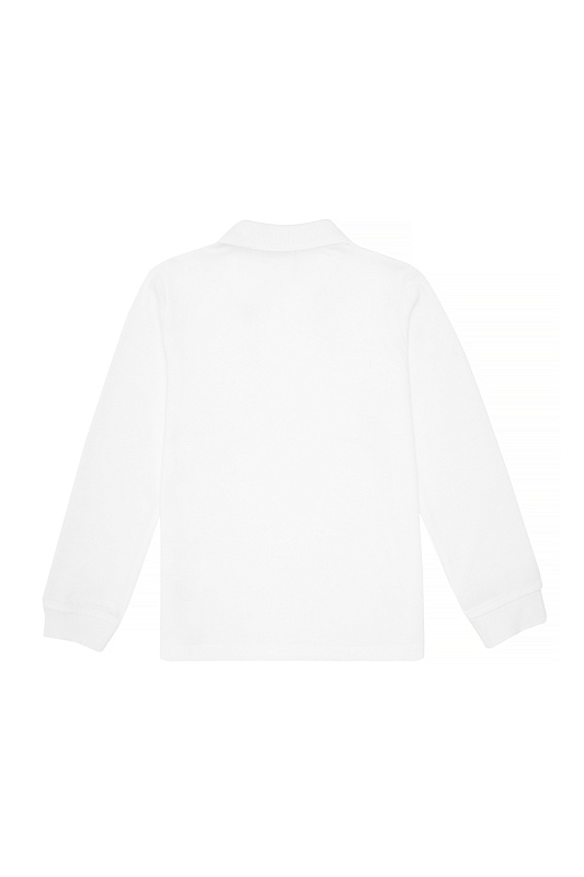 Поло с длинным рукавом из хлопка для мальчиков - G083SZ0820TP01KIDSSK024 Толстовка муж. детс. (VR013, 4_5)