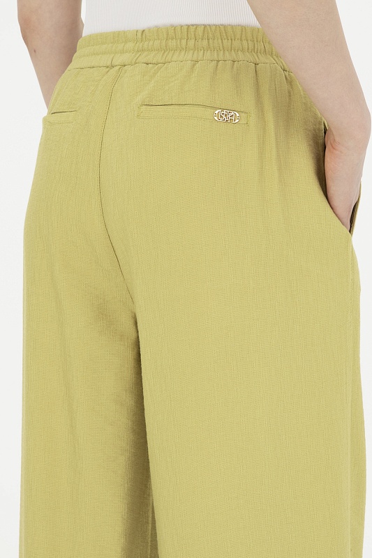 Брюки на кулиске с разрезами - G082SZ0780SAYNO Брюки жен. (VR087, 38)