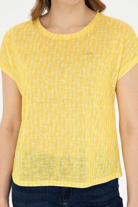 Футболка с узором - G082SZ0110PACEY Футболка жен. (VR044, XL)