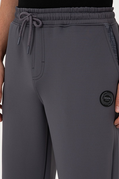 Спортивные брюки на манжетах - G081SZ0OP0S_HANKAS Брюки спорт. муж. (VR006, XL)