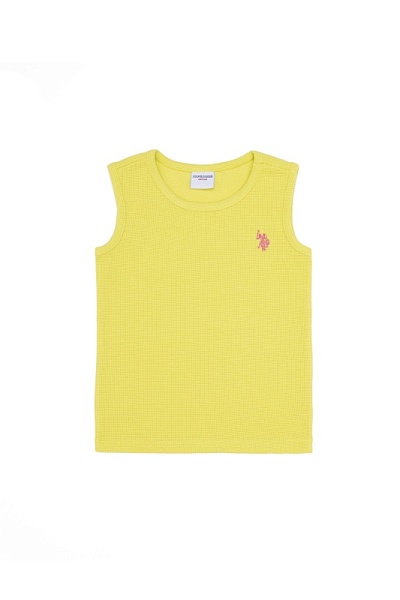 Майка в рубчик для девочек - G084SZ0110PATLET Футболка жен. детс. (VR168, 9_10)