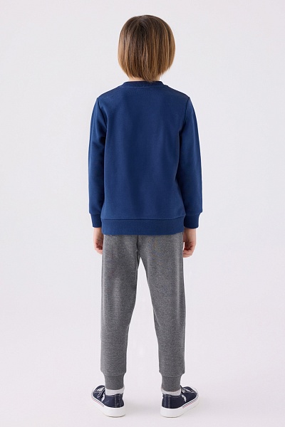 Свитшот и спортивные брюки для мальчиков - G083SZ0HF0US1901 Костюм дом. муж. детс. (VR028, 14_15)