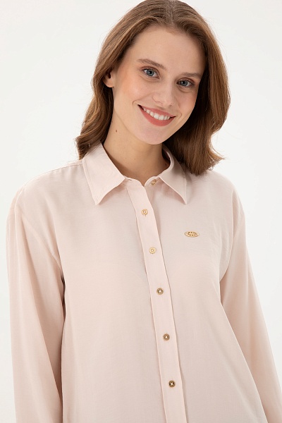 Рубашка классическая свободная - G082SZ0040VALDES Сорочка жен. (VR049, 36)