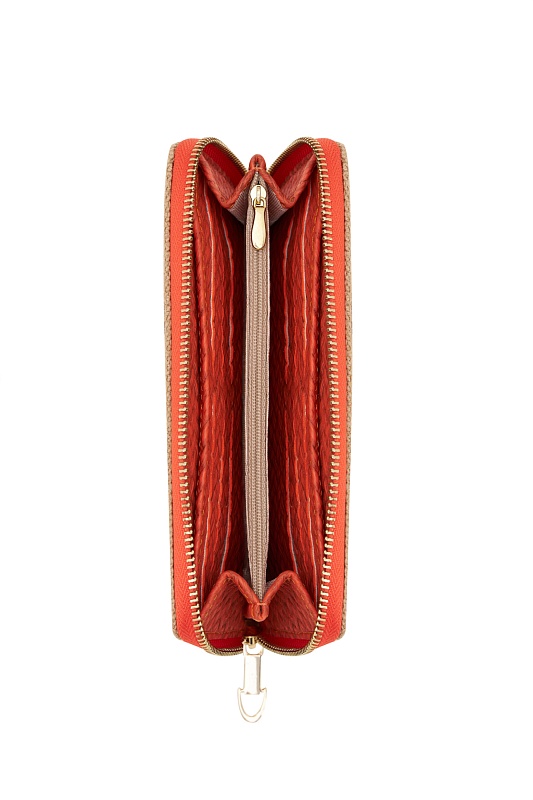 Кошелек  из джута на молнии - A082SZ0SR0Y24MUSSEDA Портмоне жен. (VR051)