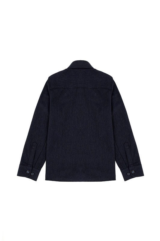 Рубашка из хлопка прямая для мальчиков - G083SZ0040AKISKIDS024K Сорочка муж. детс. (VR033, 3_4)