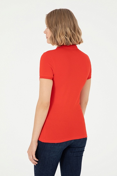 Футболка-поло хлопковая - G082SZ0110TP0124-CLR Футболка жен. (VR030, 2XS)