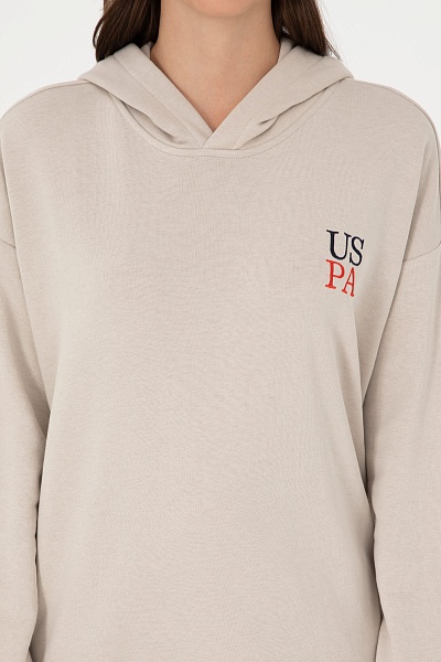 Худи с надписью - G082GL0820RC_GREEN Толстовка жен. (VR049, XL)