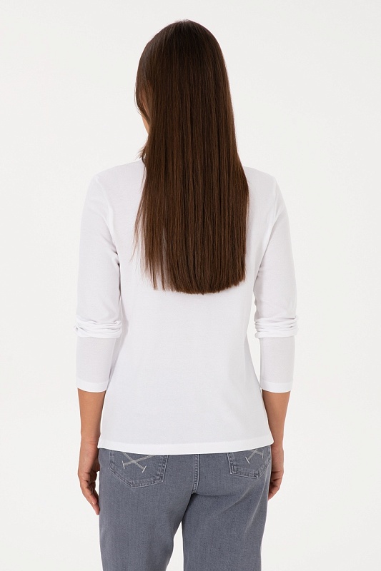Поло с длинным рукавом из хлопка - G082SZ0820TPG_SK025 Толстовка жен. (VR013, 2XL)