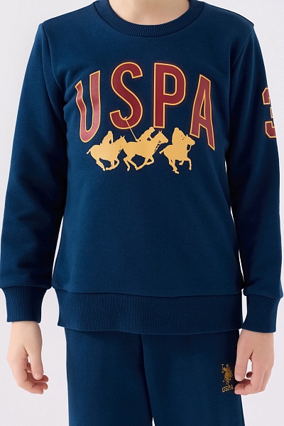 Свитшот и спортивные брюки для мальчиков - G083SZ0HF0US1908 Костюм дом. муж. детс. (VR028, 4_5)