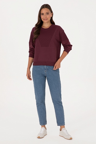 Свитшот с модалом - G082SZ0820E_KLON Толстовка жен. (VR177, M)