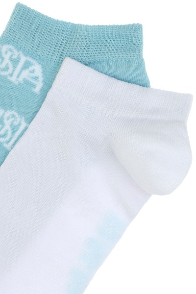 Носки хлопковые короткие, 2 пары - A082SZ013P02YELP Носки жен. (VR007)