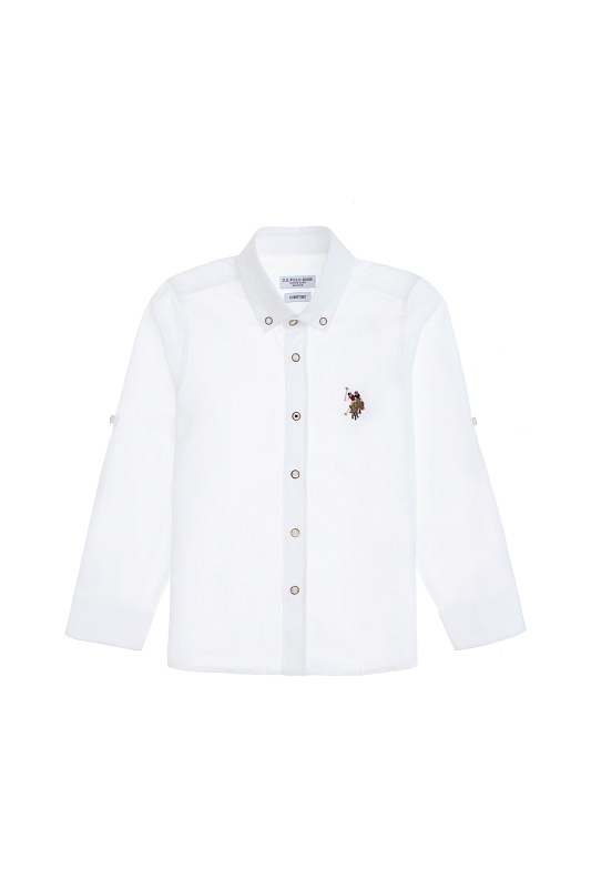 Рубашка из хлопка для мальчиков - G083SZ0040ENZOKIDS025Y Сорочка муж. детс. (VR013, 3_4)