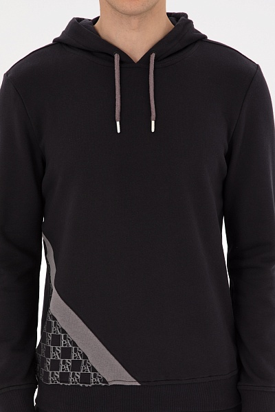 Худи с принтом - G081SZ0820E_SYLAS Толстовка муж. (VR046, S)