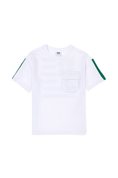 Футболка с нагрудным карманом для мальчиков - G083SZ0110RC_RISANKIDS Футболка муж. детс. (VR013, 8_9)
