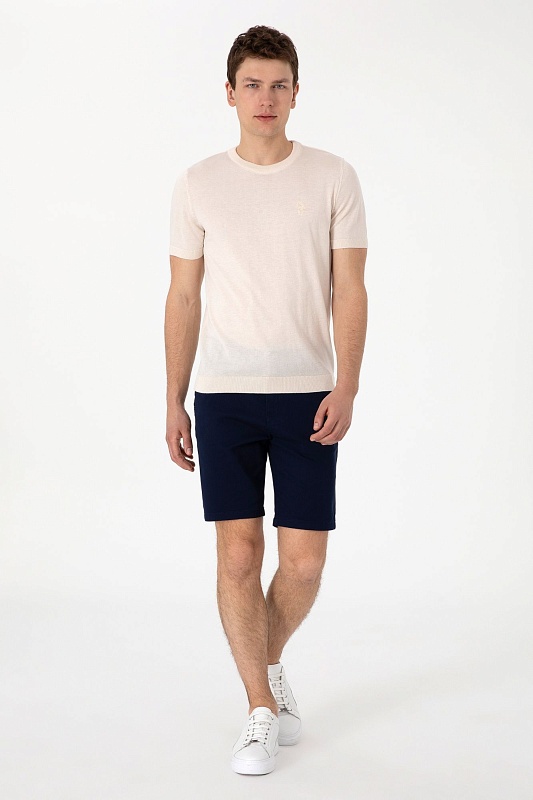 Футболка из смесовой вискозы с логотипом - G081SZ0TK0FORLA_IY25 Кофта муж. (VR071, XS)