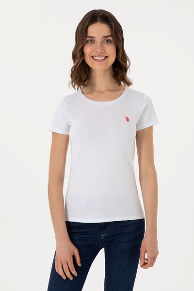 Футболка базовая приталенная - G082SZ0110TO25 Футболка жен. (VR013, 3XL)