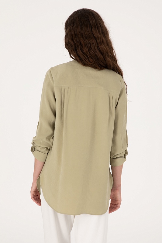Рубашка из модала свободная - G082SZ0040RAPO_TNK Сорочка жен. (VR111, 34)
