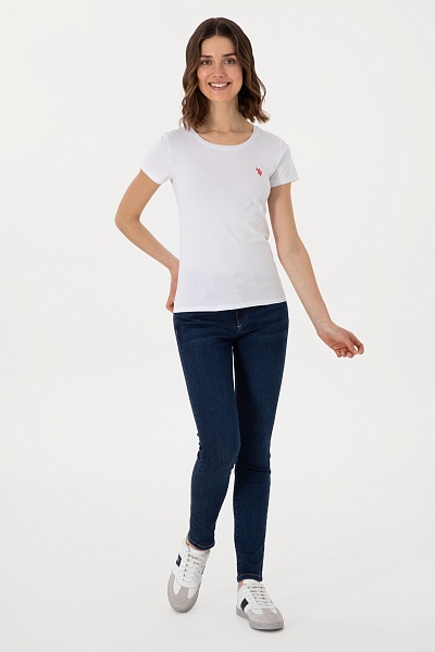 Футболка базовая приталенная - G082SZ0110TO25 Футболка жен. (VR013, 3XL)