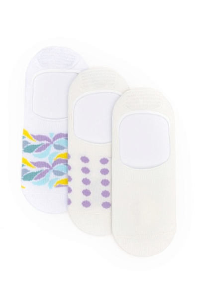 Подследники хлопковые, 2 пары - A082SZ013P03PINO Носки жен. (VR034)