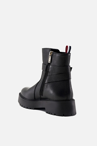 Ботинки кожаные на молнии - S082SZ0330K23UYSAR Обувь жен. (VR046, 37)