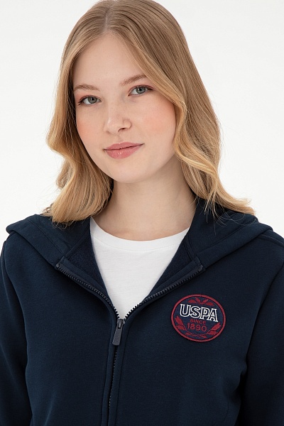 Толстовка на молнии с капюшоном - G082GL0820GAD_SK024 Толстовка жен. (VR033, M)