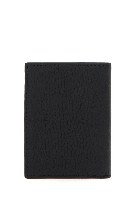 Кошелек из натуральной кожи с вышитым логотипом - A081SZ0CD0K25AW012 Кошелек муж. (VR033)