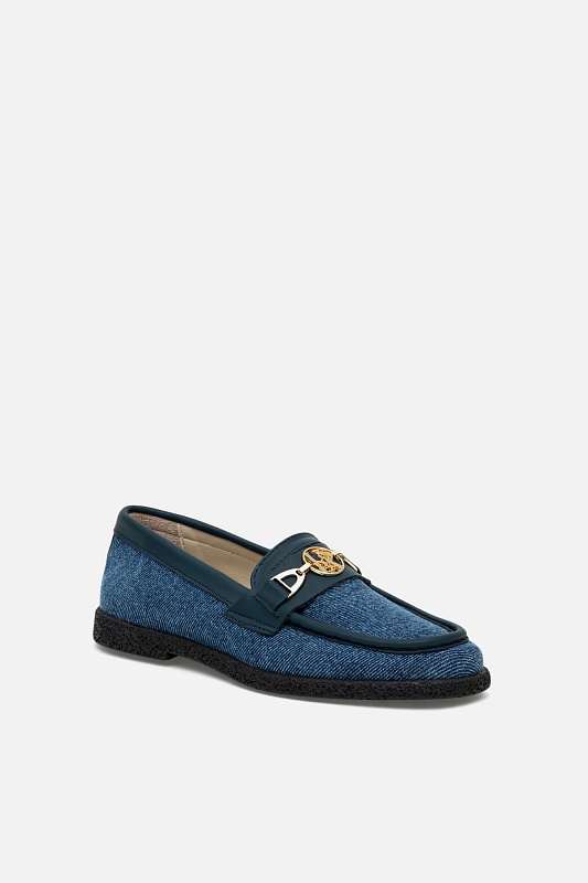 Лоферы комбинированные - S082SZ0330Y24DELAY Обувь жен. (VR018, 36)