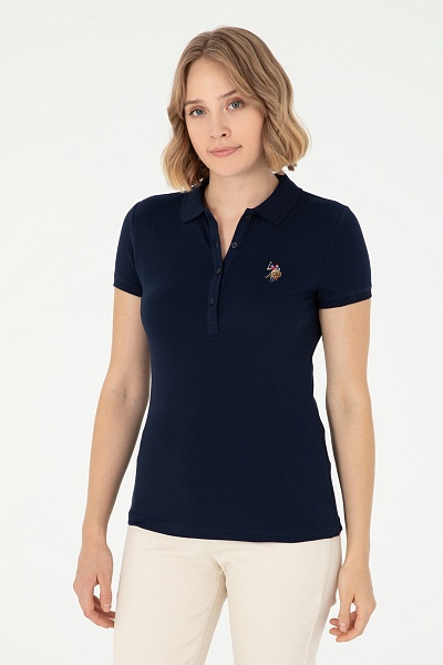 Футболка-поло из хлопка - G082SZ0110TP0124-CLR Футболка жен. (VR033, XL)