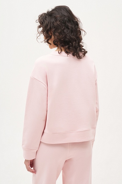 Свитшот с хлопком оверсайз - G082SZ0820ART_FELAT_IY25 Толстовка жен. (VR042, 2XL)