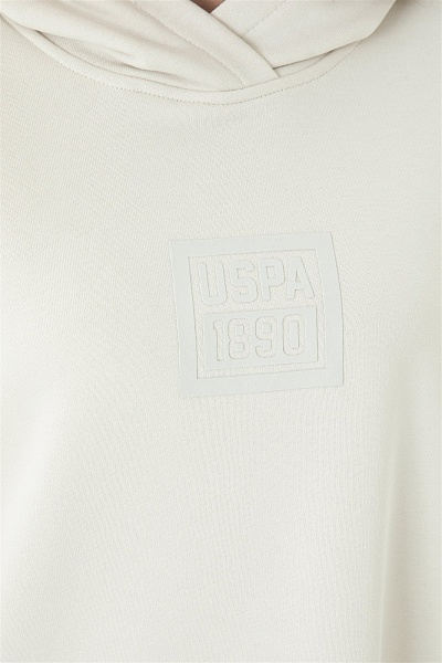 Худи удлиненное с надписью - G082GL0820RC-GELIF Толстовка жен. (VR049, XS)