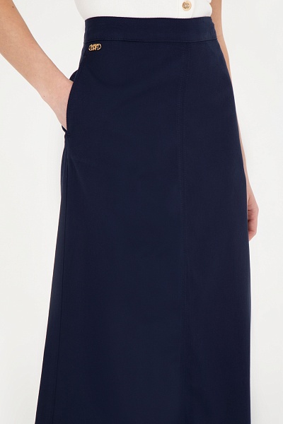 Юбка макси из смеси лиоцелла с хлопком - G082SZ0980MUNET Юбка жен. (VR033, 36)