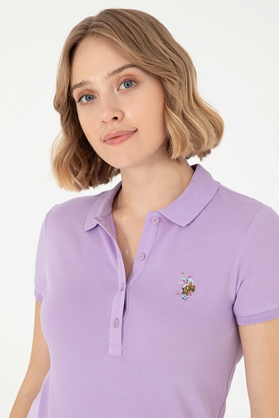 Футболка-поло хлопковая - G082SZ0110TP0124-CLR Футболка жен. (VR034, XS)