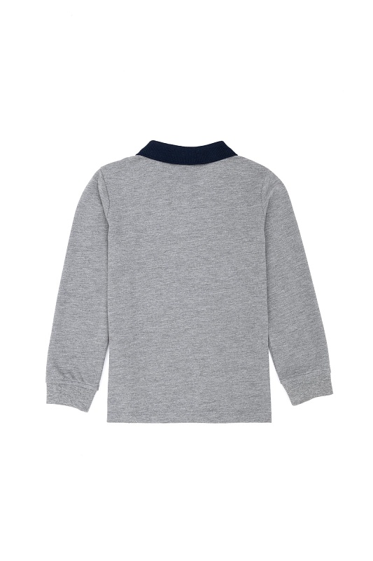 Поло с длинным рукавом из хлопка для мальчиков - G083SZ0820SD01KIDSSK023-B Толстовка муж. детс. (VR086, 2)