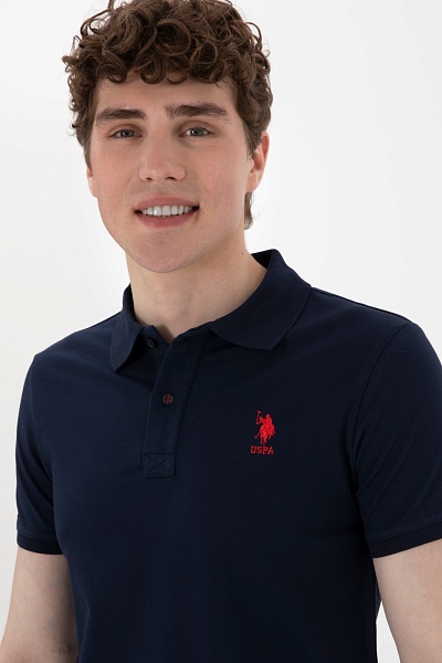 Футболка-поло из хлопка - G081SZ0110TP08IY025 Футболка муж. (VR033, L)