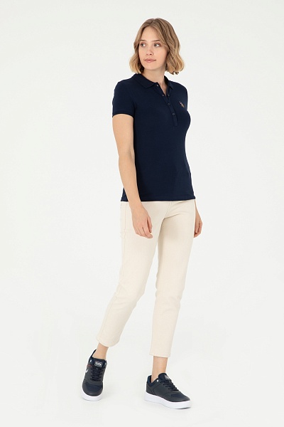 Футболка-поло из хлопка - G082SZ0110TP0124-CLR Футболка жен. (VR033, XL)