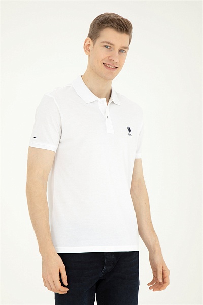 Футболка-поло базовая с логотипом - G081SZ0110TP04IY024 Футболка муж. (VR013, 4XL)
