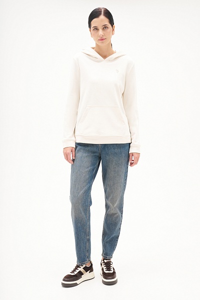 Худи с вышитым логотипом - G082SZ0820R_FECZA_SK024 Толстовка жен. (VR071, XS)