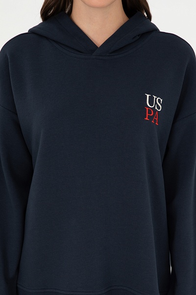 Худи с надписью - G082GL0820RC_GREEN Толстовка жен. (VR033, XL)