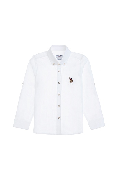Рубашка хлопковая для мальчиков - G083SZ0040ENZOKIDS025Y Сорочка муж. детс. (VR013, 5_6)