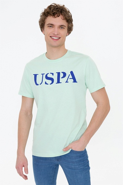 Футболка базовая с надписью - G081SZ0110GEARTIY022 Футболка муж. (VR090, XS)