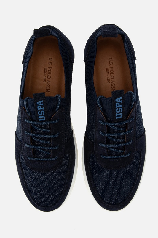 Кеды из натуральной кожи комбинированные - S081SZ0330Y25DANKO_SNKR Обувь муж. (VR033, 43)