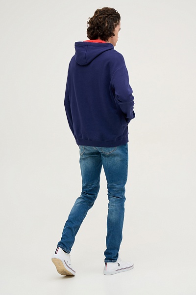 Худи с логотипом - G081SZ0820FEAL-R Толстовка муж. (VR033, XL)