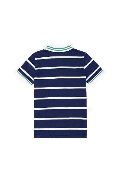 Футболка-поло в полоску для мальчиков - G083SZ0110TERMA Футболка муж. детс. (VR033, 6_7)
