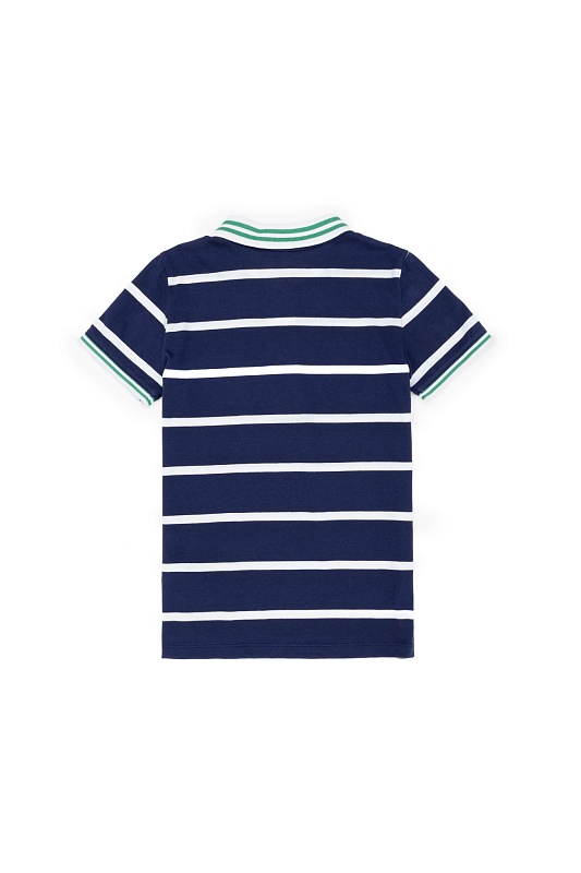 Футболка-поло в полоску для мальчиков - G083SZ0110TERMA Футболка муж. детс. (VR033, 6_7)