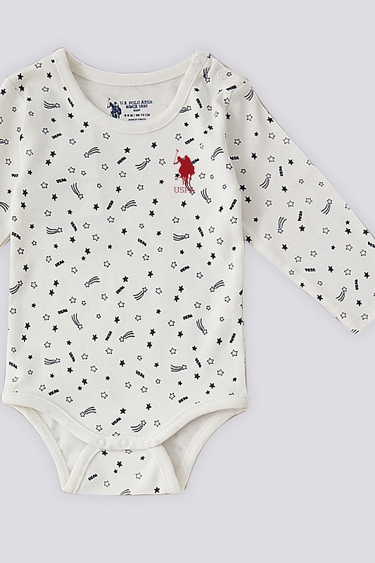 Боди для новорожденных с длинным рукавом, 2 шт. - G085SZ0BD0USB1424 Боди детское (VR019, 24-36)
