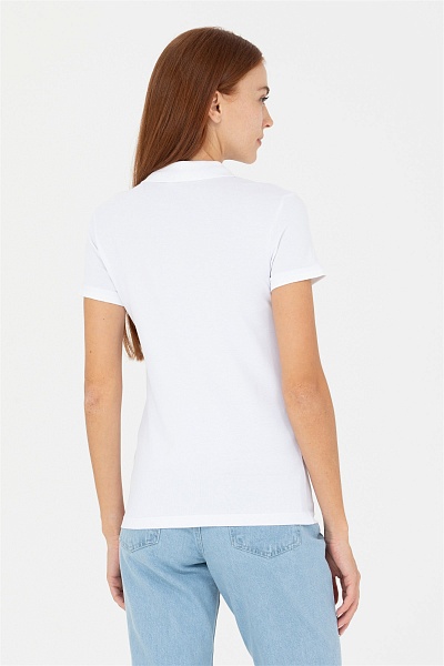 Футболка-поло из хлопка - G082GL0110GTP-IY23 Футболка жен. (VR013, XS)