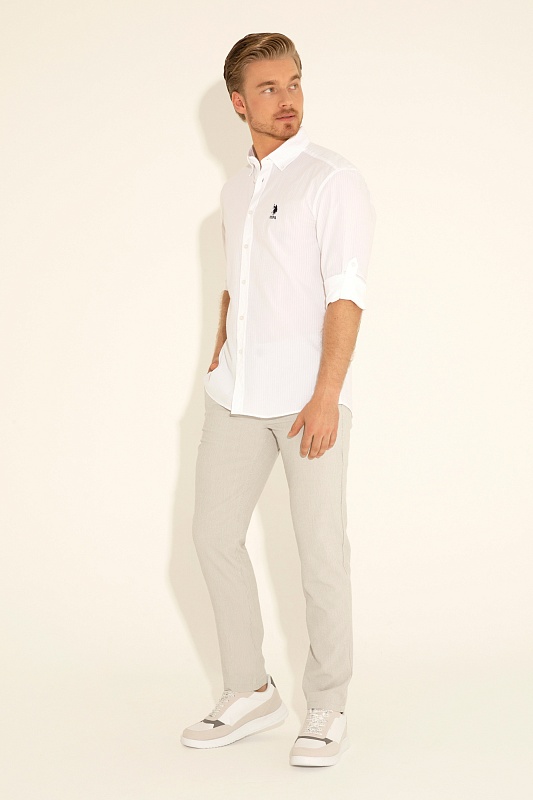 Брюки чинос зауженные - G081SZ0780FONHAR-P Брюки муж. (VR024, 28, 34)