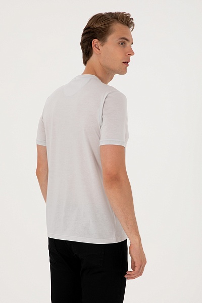 Футболка трикотажная базовая - G081SZ0110EXC_MELENAS Футболка муж. (VR001, L)
