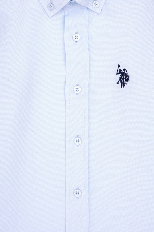 Рубашкаиз смесового хлопка для мальчиков - G083SZ0040E_METOKIDS25K Сорочка муж. детс. (VR003, 3_4)